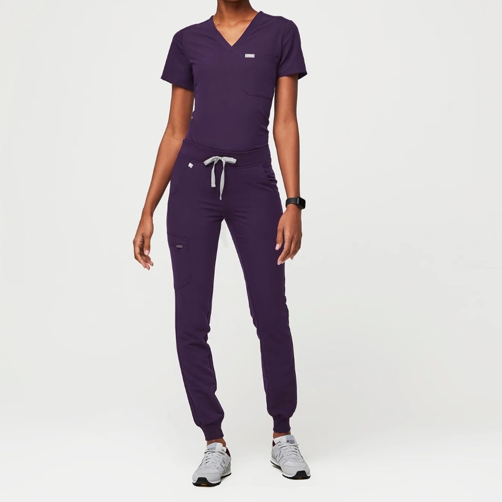Figs scrub set - purple jam - Catarina / Zamora - XL